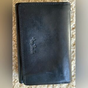 Tony Perotti Black Leather Wallet